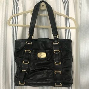 Black Leather Michael Kors Purse 🖤🖤🖤